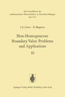 Non-Homogeneous Boundary Value Problems and Applications: Volume III 038705832X Book Cover