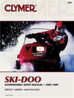Ski-Doo Snowmobile Shop Manual: 1985-1989 (S829) (S829) 0892875216 Book Cover
