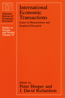 International Economic Transactions: Issues in Measurement and Empirical Research (National Bureau of Economic Research Studies in Income and Wealth) 0226351351 Book Cover