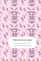 Dancing Art and Silhouettes Theme Wide Ruled Line Paper 1652990577 Book Cover