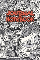 Doodle Journal and Notebook: 120 Lined Pages - 6 x 9 1660406560 Book Cover