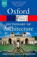 The Oxford Dictionary of Architecture 019967499X Book Cover