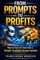 FROM PROMPTS TO PROFITS: How to Turn AI Tools Into a Simple, Scalable Income System B0GXX3RSHR Book Cover
