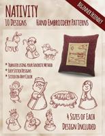 Nativity Hand Embroidery Patterns 1530669103 Book Cover