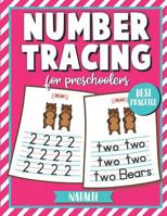 Number Tracing for Preschoolers: Number Writing Practice Easy to Learn and Follow with Letters Tracing 1723775398 Book Cover