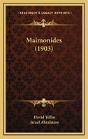 Maimondies: His Life and Work 116406343X Book Cover