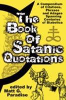 The Book of Satanic Quotations 061520368X Book Cover