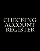 Checking Account Register 1981826637 Book Cover