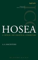 Hosea 0567323285 Book Cover