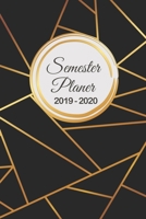 Semesterplaner 2019 - 2020: Studienplaner, Studentenkalender, Studienplaner und Semesterkalender f�r 2019 - 2020, Geschenk, Geschenkidee, Timer, Kalender, Wochenplaner, Uni Planer, Hausaufgabenheft f� 1692813048 Book Cover