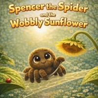 Spencer the Spider and the Woobly Sunflower: A Nature Picture Book About Spider Silk, Garden Helpers, and Problem-Solving (Ages 3–7) B0GRV6KW9T Book Cover