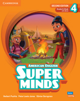Super Minds Level 4 Student's Book with eBook American English 1108925340 Book Cover
