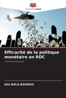 Efficacité de la politique monétaire en RDC (French Edition) 6208021634 Book Cover