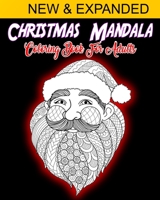 Christmas Mandala Coloring Book For Adults: Adult Mandala Christmas Coloring Book B08NS5ZZLP Book Cover