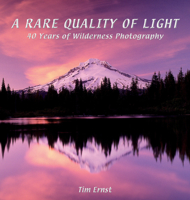 A Rare Quality of Light: 40 Years Of Wilderness Photography 1882906853 Book Cover