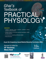 Ghai's Textbook of Practical Physiology 9354658954 Book Cover