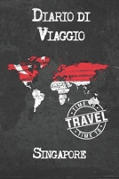 Diario di Viaggio Singapore: 6x9 Diario di viaggio I Taccuino con liste di controllo da compilare I Un regalo perfetto per il tuo viaggio in Singapore e per ogni viaggiatore 1675014876 Book Cover