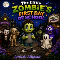 The Little Zombie’s First Day of School: A Monster School Story About Friendship and Belonging B0HC1CMZWN Book Cover
