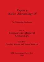 Papers in Italian Archaeology (British Archaeological Reports (BAR)) 0860543137 Book Cover