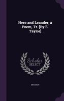 Hero And Leander 1174890339 Book Cover