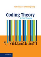 Coding Theory: A First Course 0521821916 Book Cover