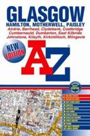A-Z Glasgow Street Atlas 1843480255 Book Cover