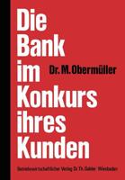 Die Bank im Konkurs ihres Kunden 3409480021 Book Cover