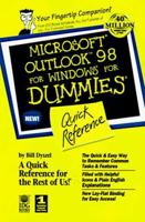 Microsoft Outlook 98 for Windows for Dummies Quick Reference 0764503944 Book Cover