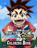 Beyblade Burst Turbo Coloring Book B08QRYT7X1 Book Cover