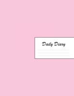 Daily Diary: Blank 2020 Journal Entry Writing Paper for Each Day of the Year | Light Pink | January 20 - December 20 | 366 Dated Pages | A Notebook to ... Your Life, Set Goals & Get Things Done 1676713107 Book Cover