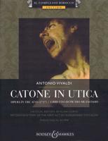 Catone in Utica: Opera in Three Acts - Critical Edition - Piano/Vocal Score - Ital 3793140016 Book Cover