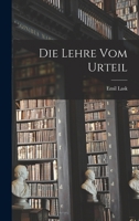 Die Lehre Vom Urteil 1016178034 Book Cover