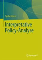 Interpretative Policy-Analyse: Eine Einfuhrung 3658037563 Book Cover