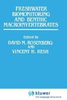 Freshwater Biomonitoring and Benthic Macroinvertebrates 0412022516 Book Cover