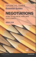 Negotiations: How to Achieve Win-Win Outcomes 027377221X Book Cover