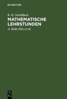 Mathematische Lehrstunden 311111922X Book Cover