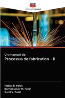 Un manuel de Processus de fabrication - II 6200996040 Book Cover