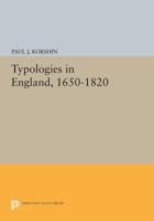 Typologies in England, 1650-1820 0691613869 Book Cover