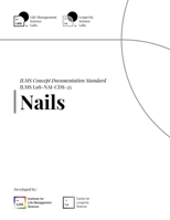 ILMS Concept Documentation Standard - Nails (LoS-NAI-CDS-25) B0FV2JMBBL Book Cover