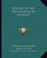 History of the Reformation in Germany 9353921104 Book Cover