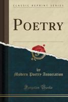 Poetry (Classic Reprint) 1330254430 Book Cover