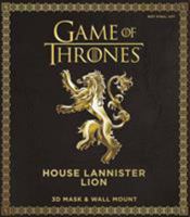Game of Thrones Mask: House Lannister Lion (3D Mask & Wall Mount) 1524799084 Book Cover