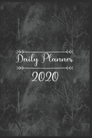Daily Planner 2020: daily planner with to do list for organization - daily planner with hourly schedule - daily planner 2020 one page per day 1677485922 Book Cover