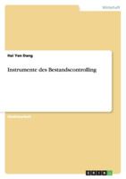 Instrumente des Bestandscontrolling 3640356888 Book Cover
