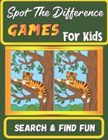 Spot the Difference for Kids Search & Find: Spot-the-Differences Puzzle Fun B08X64LRMV Book Cover