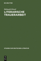 Literarische Trauerarbeit: Das Exil- Und Sp�twerk Alfred D�blins 3484180897 Book Cover