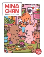 Mina's Lovely Critters: A Day in Color , Adorable Coloring book Feature cute illustrations of animals for Teen and Adults B0CN7JKC9J Book Cover