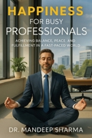 Happiness For Busy Professionals: Achieving Balance, Peace and Fulfillment in a Fast-Paced World 9348945491 Book Cover