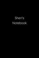 Sheri's Notebook: Notebook / Journal / Diary - 6 x 9 inches (15,24 x 22,86 cm), 150 pages. 1692266977 Book Cover