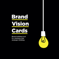 Brand Vision Cards: Brand Building Tool for Visionary and Strategic Thinking 9063696094 Book Cover